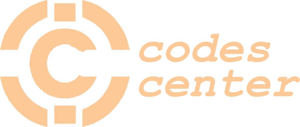 CodesCenter Logo, codes for every games.